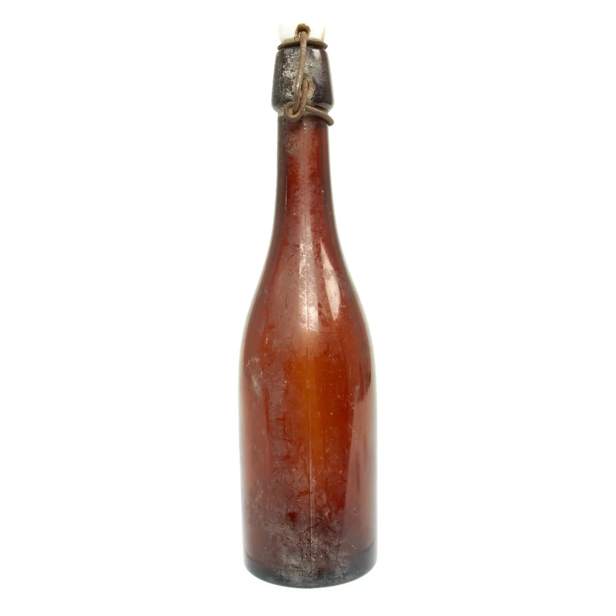 Original German WWII 1940 Luftwaffe Marked Beer or Wine Bottle