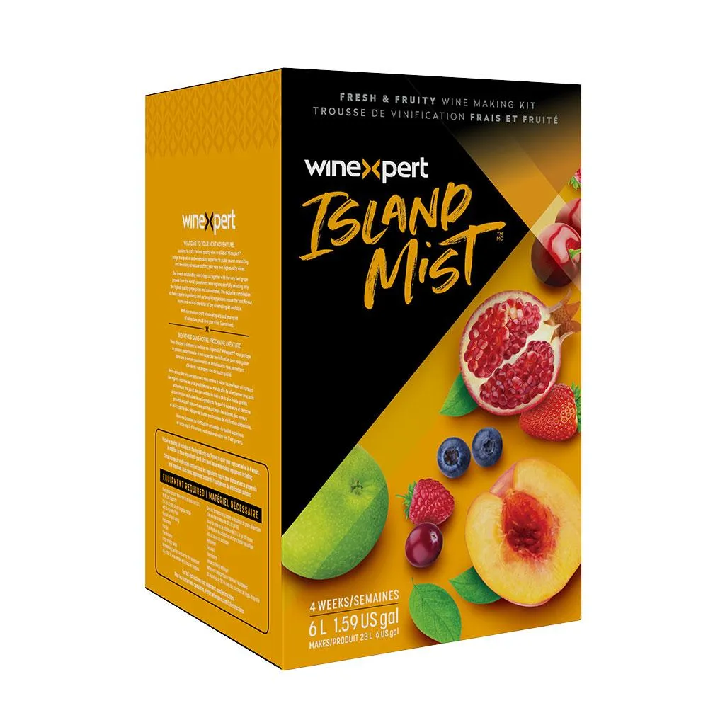 Peach Apricot Chardonnay Wine Kit - Winexpert Island Mist