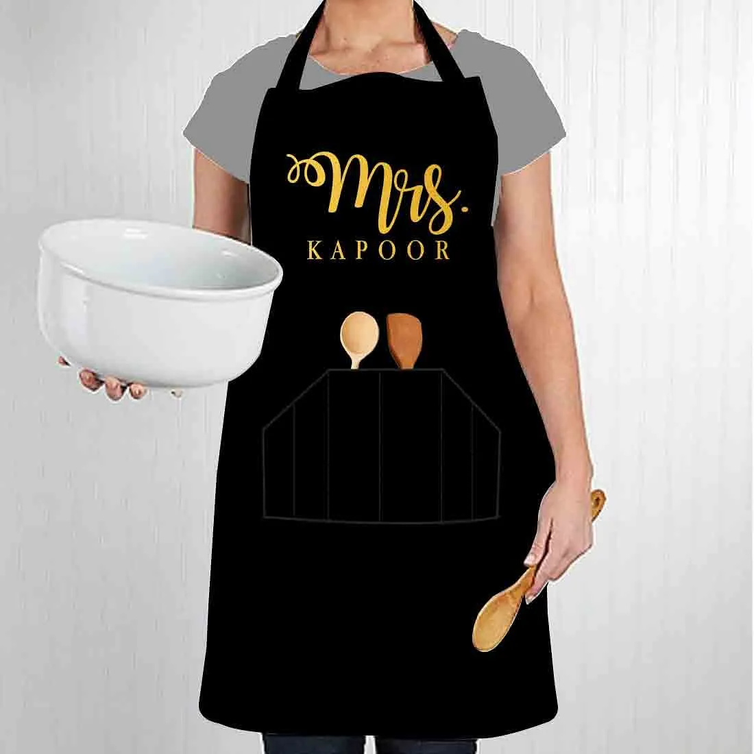 Personalized Aprons for Women Birthday Anniversary Gifts - Mrs