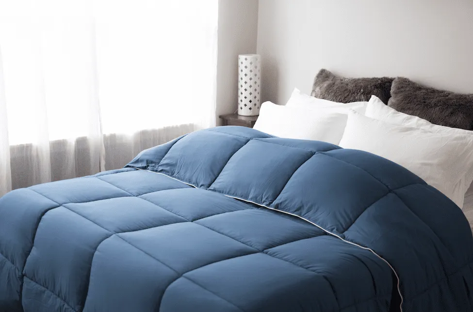 Pillowtex Essential Bedding Package | All Season Comforter with Matching Pillows