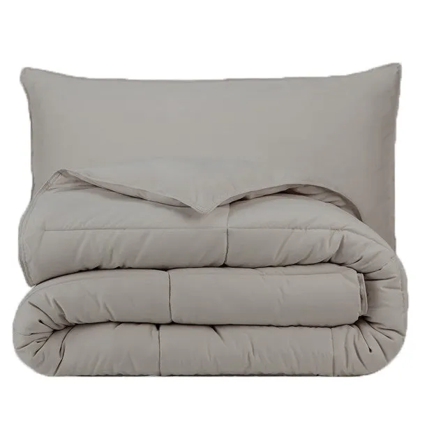 Pillowtex Essential Bedding Package | All Season Comforter with Matching Pillows