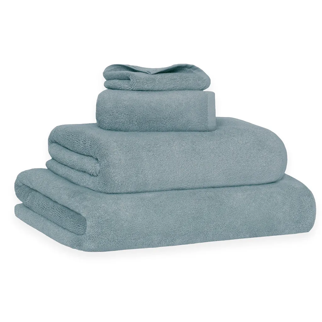 Plush Coastal Blue Towel Essentials Bundle (2 Wash   2 Hand   2 Bath Towels)