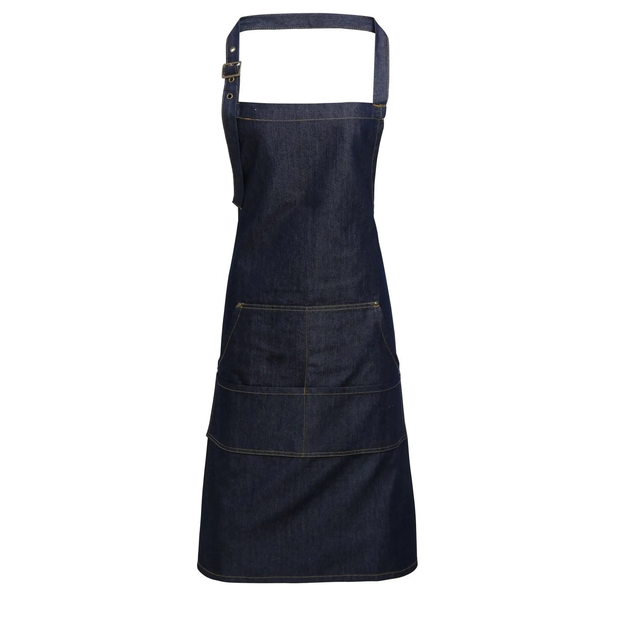 PR126 - Jean Stitch Bib Apron