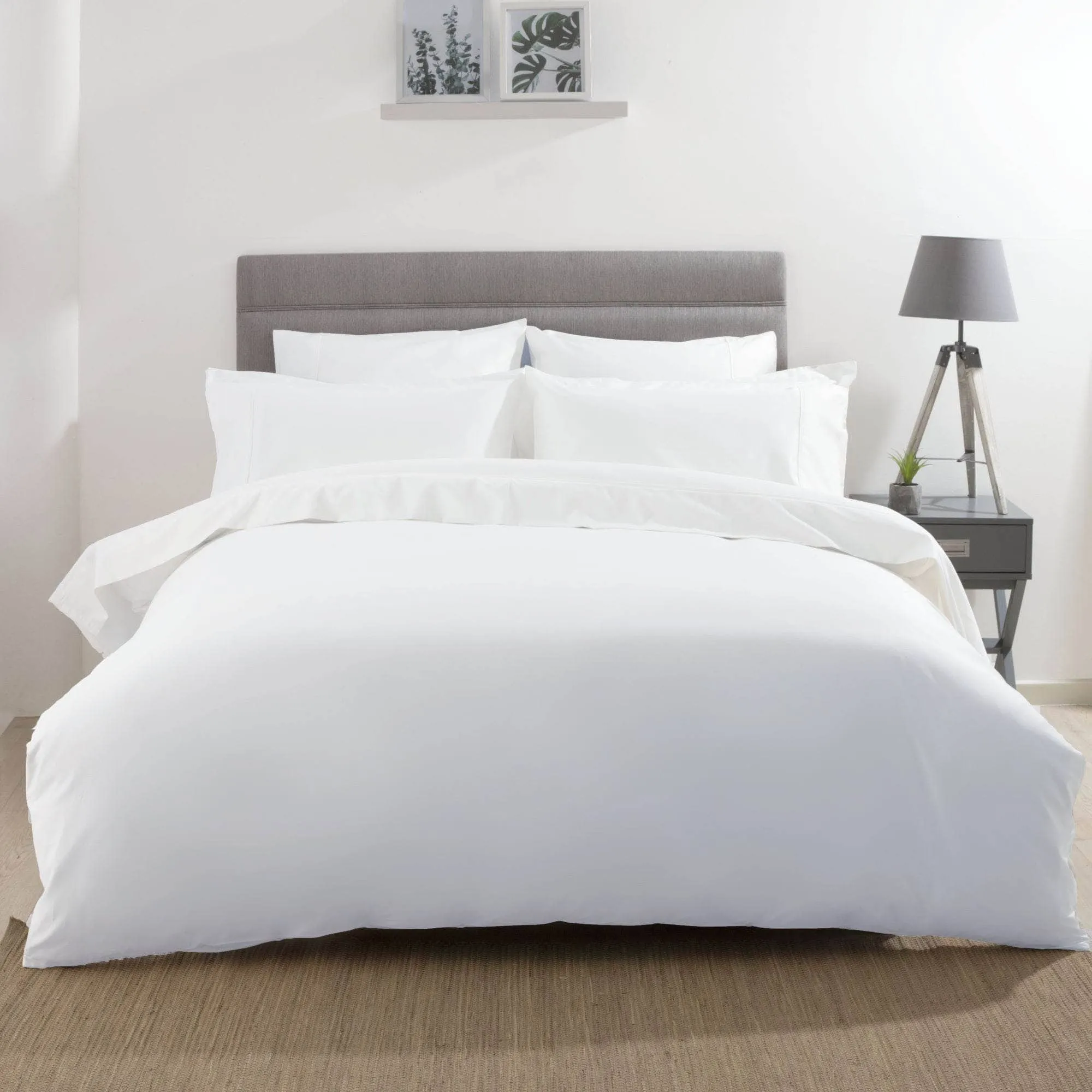 Premium Blend 500 Count Duvet Cover - White