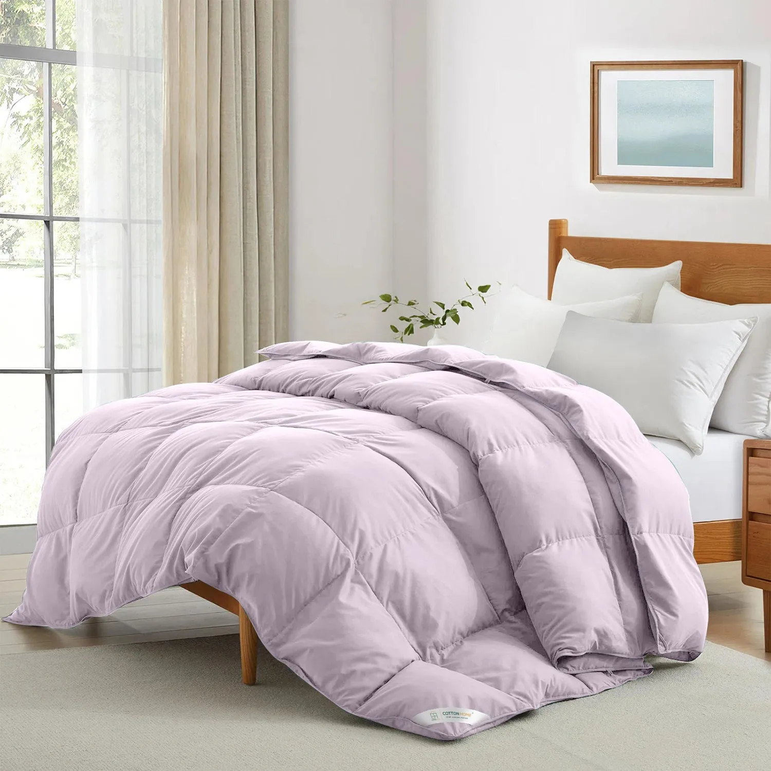 Premium Lilac All Season High quality Super Soft Comforter 1 Piece