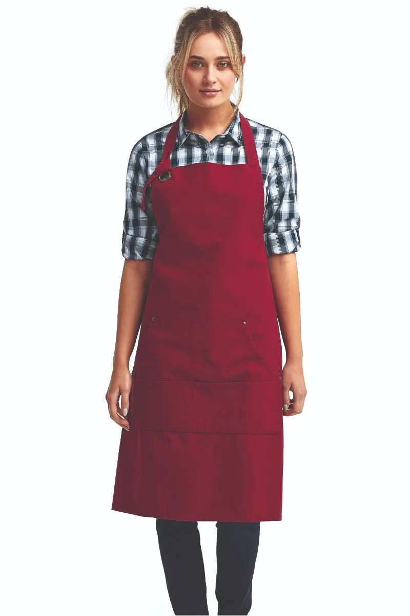 "Calibre" Bib Adjustable Apron (4 Pocket Pouch)