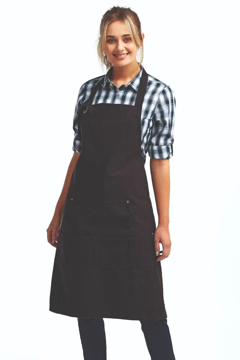 "Calibre" Bib Adjustable Apron (4 Pocket Pouch)