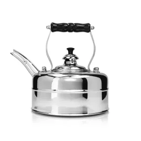 Richmond Heritage Chromed Copper Whistling Tea Kettle - No. 2