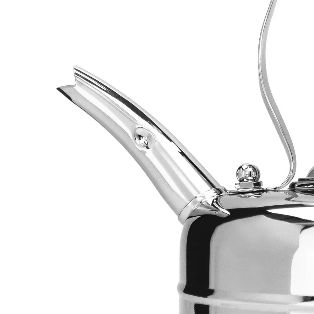 Richmond Heritage Chromed Copper Whistling Tea Kettle - No. 2