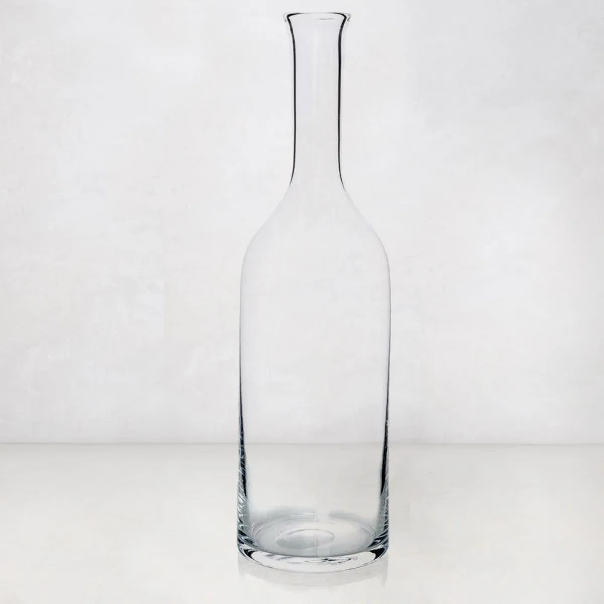 Romeo Scissor-Cut Glass Wine Carafe