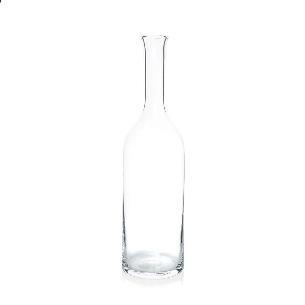 Romeo Scissor-Cut Glass Wine Carafe