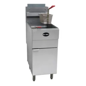 SABA GF45-P Commercial Gas Fryer (Liquid Propane) 120,000 BTU