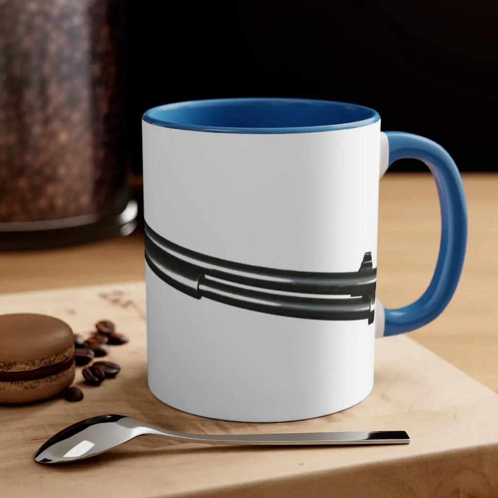 Shotgun Accent Coffee Mug, 11oz