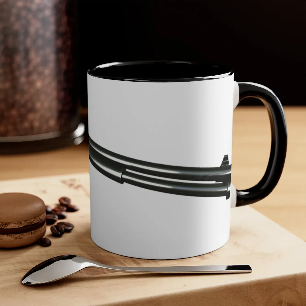 Shotgun Accent Coffee Mug, 11oz