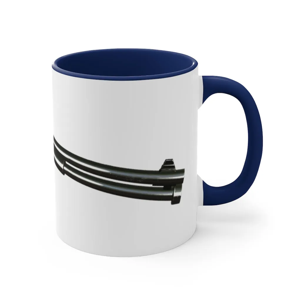 Shotgun Accent Coffee Mug, 11oz