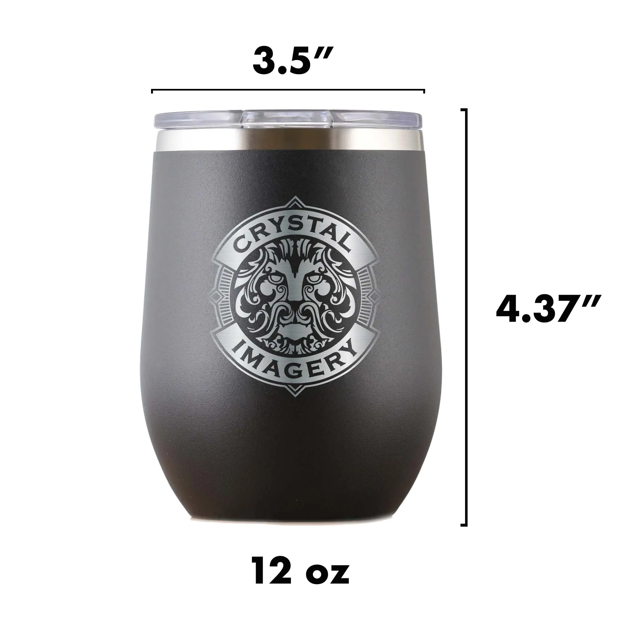 Skull and Bones Custom Stemless Wine Travel Tumbler