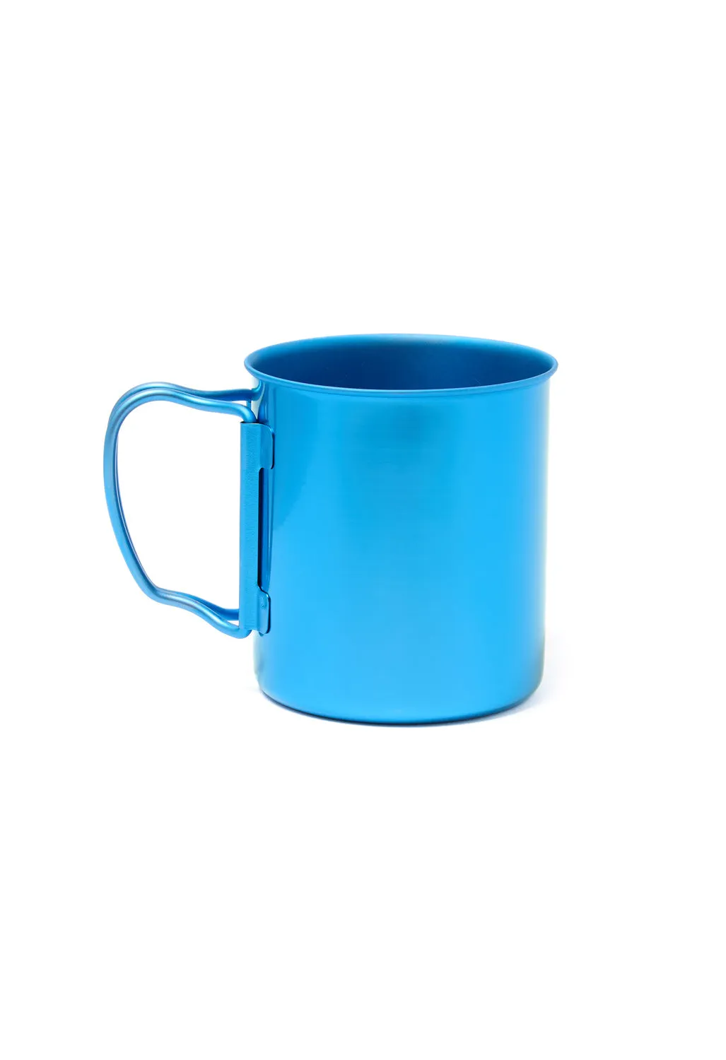 Snow Peak Titanium Colour Single Wall Cup 450ml - Blue