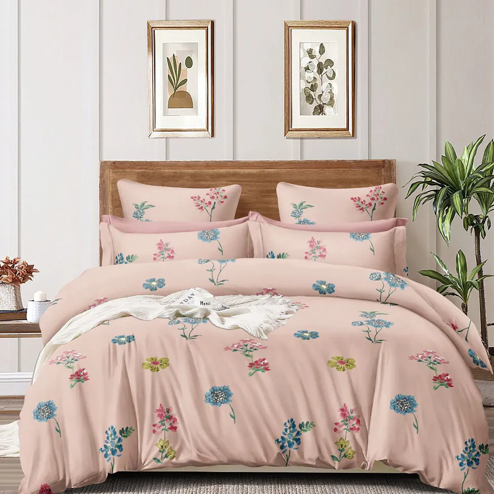 Super Soft Jasmine Design Ac Comforter Set (4 pc Set, king Size)