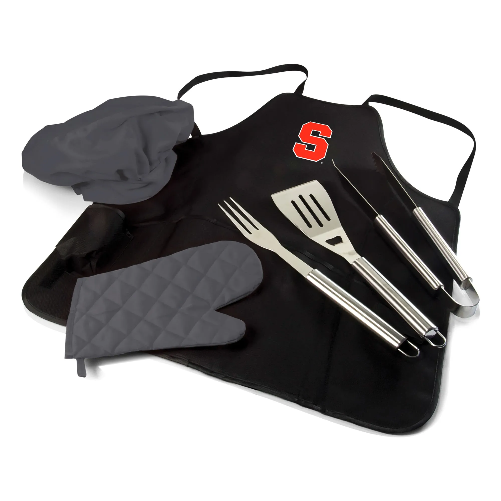 Syracuse Orange - BBQ Apron Tote Pro Grill Set