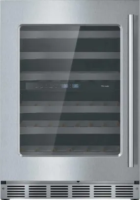 Thermador 24" SS Undercounter Dual Zone Freedom Collect.Wine Cooler T24UW915LS