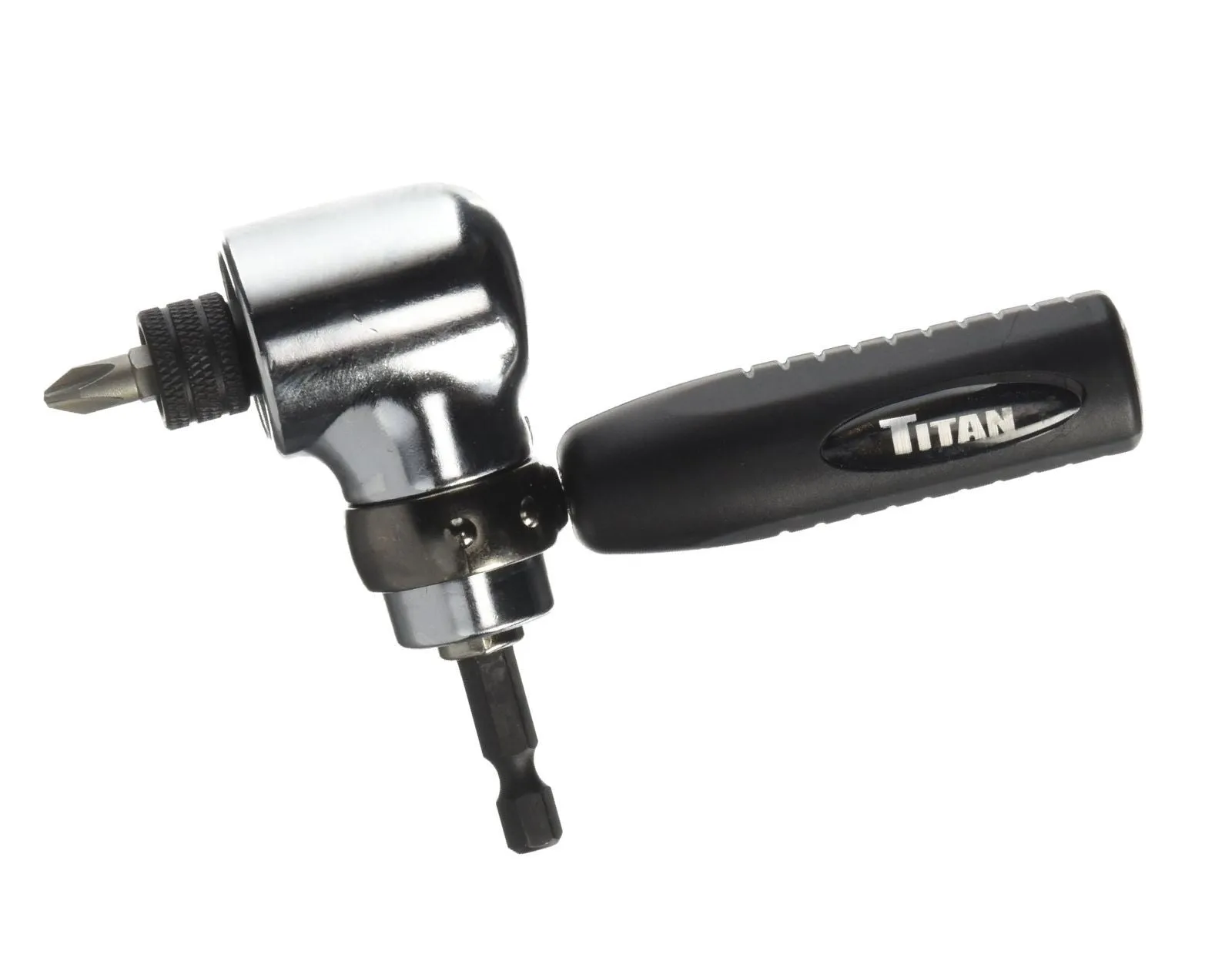 Titan Tools 16235 90 Degree Right-Angle Drill Attachment