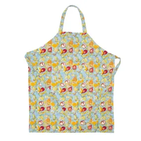 Tutti Frutti Apron Blue & Red