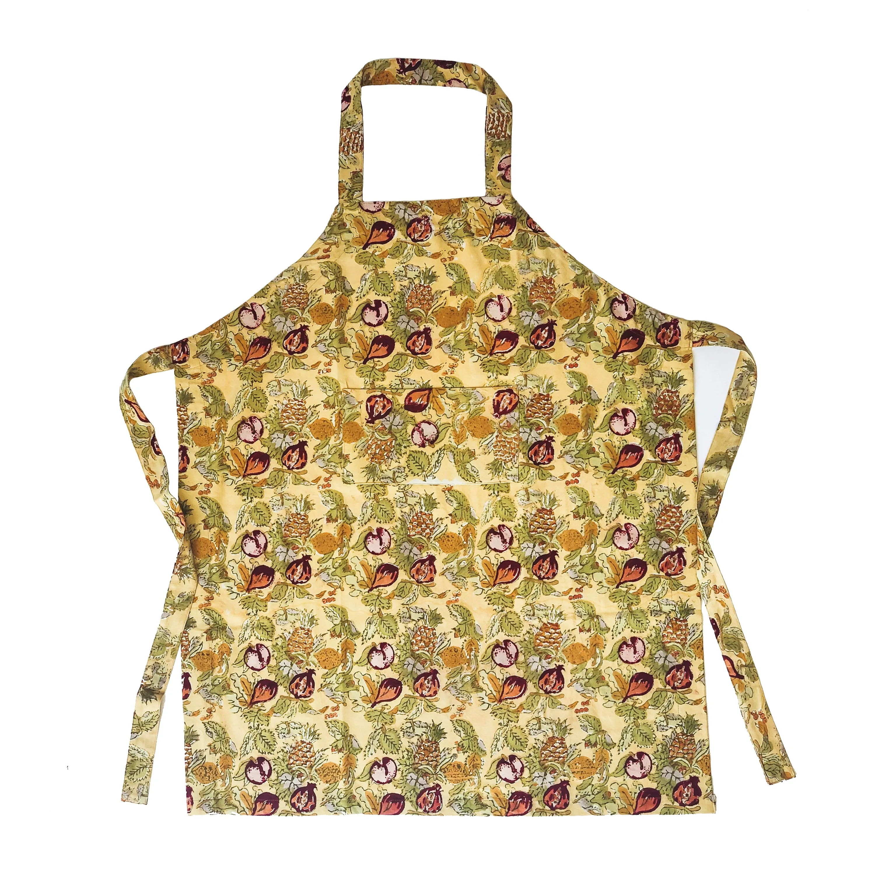 Tutti Frutti Apron Yellow & Green