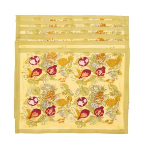 Tutti Frutti Placemats Yellow & Green, Set of 6