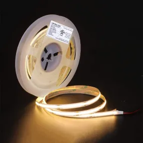 UL-Listed LED Strip Lights, Warm White  Flexible COB Led Light Strip.