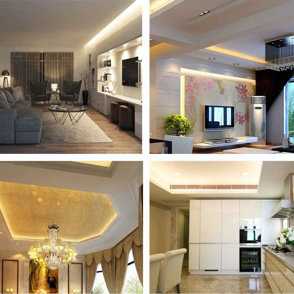 UL-Listed LED Strip Lights, Warm White  Flexible COB Led Light Strip.