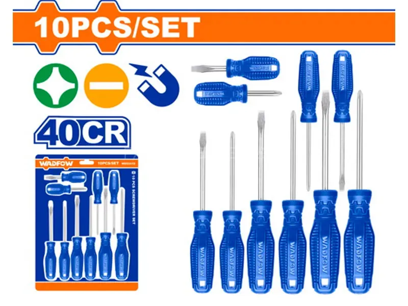 WADFOW 10 Pcs screwdriver set WSS2410