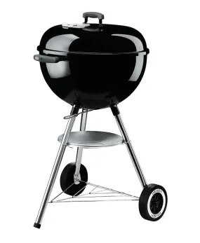 Weber Original Kettle 441001 Charcoal Grill, 240 sq-in Primary Cooking Surface, Black :EA: QUANTITY: 1