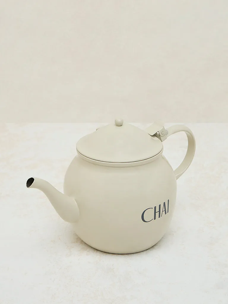 Westside Home Off-White Chai Kettle