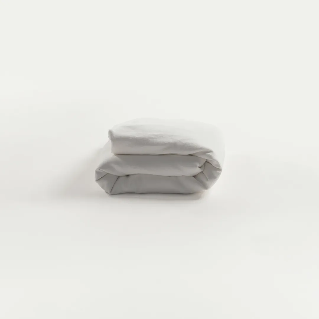 White Linen Duvet Cover