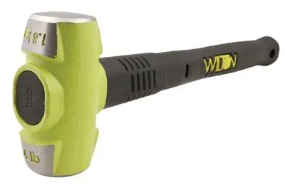 Wilton 20416 B.A.S.H Unbreakable Handle Sledge Hammer, 4 lb Head, 16 in Ergonomic Handle 1 EA