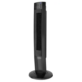 Wind Tower  35-inch Oscillating Tower Fan with Timer and Remote Control - Black