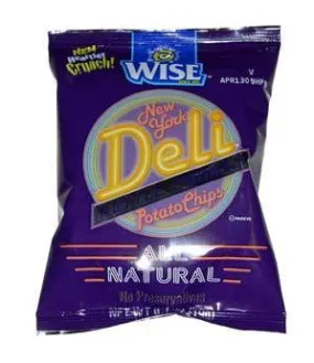 Wise New York Deli Kettle Cooked Potato Chips