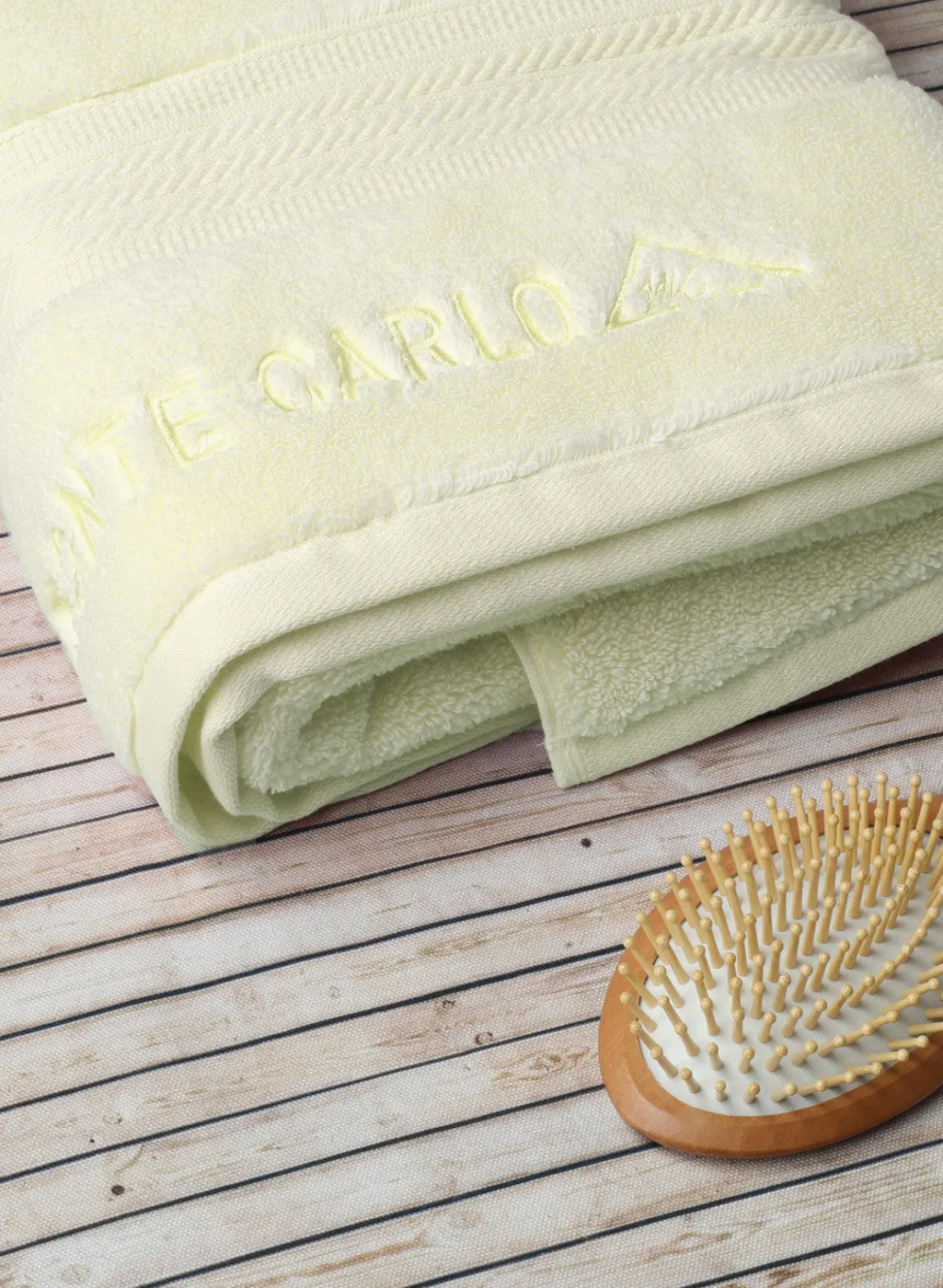 Yellow Cotton 650 GSM Bath Towel