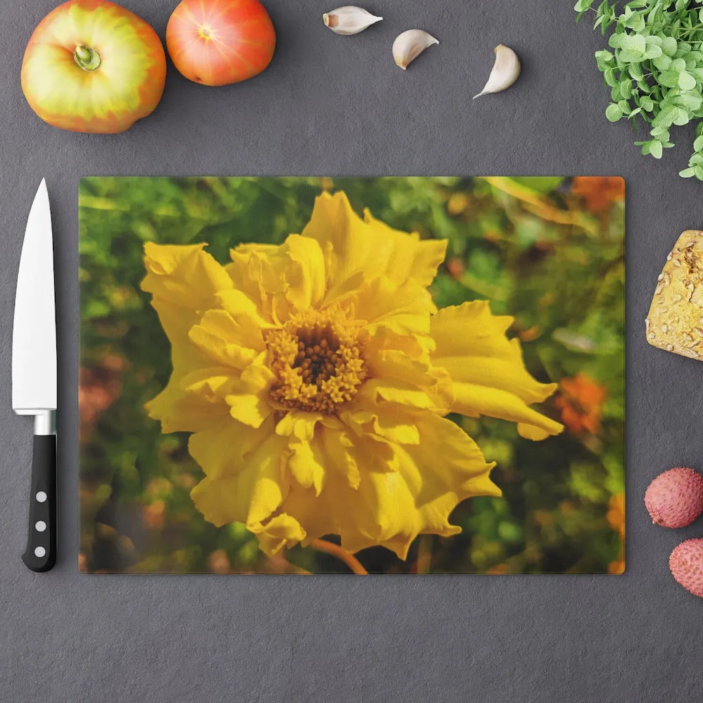 Yellow Flower Cutting Board