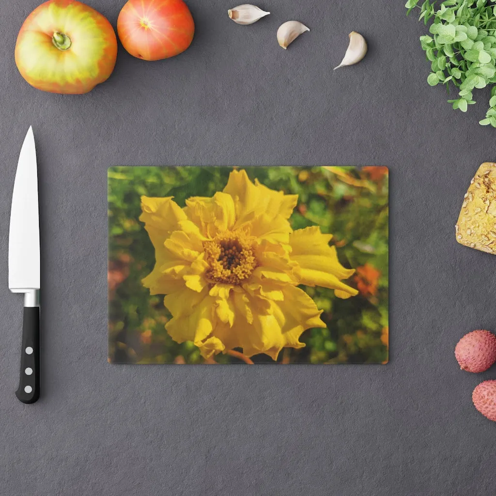 Yellow Flower Cutting Board