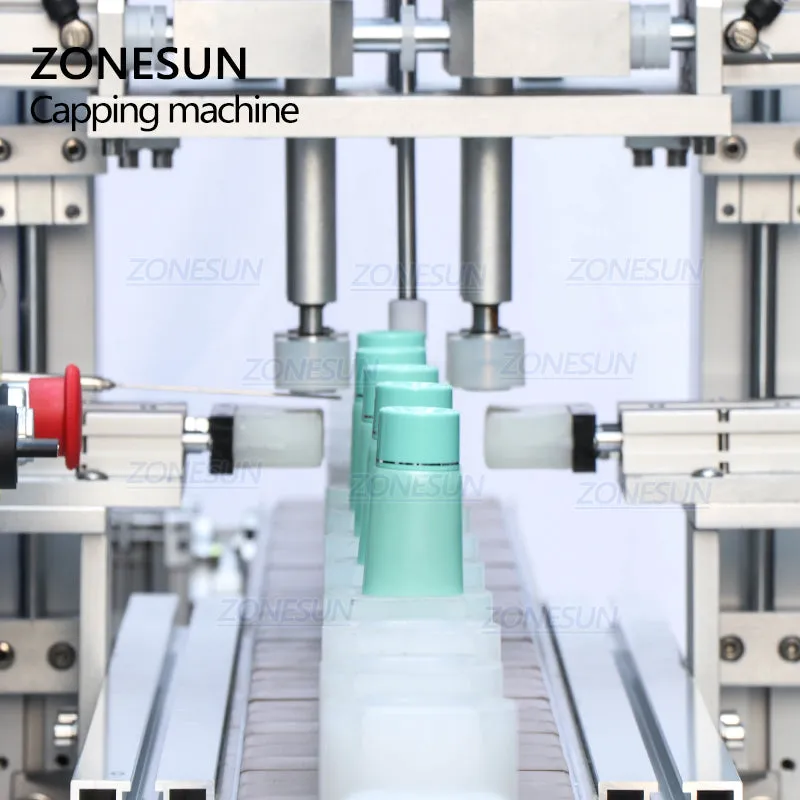 ZONESUN ZS-XG16C Pump Head Round Bottle Automatic Bottle Capping Machine